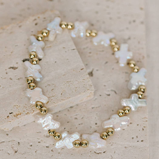 Grace Pearl Stretch Bracelet