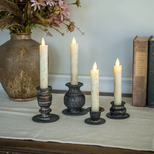 3.5" JASPER TAPER CANDLE HOLDER