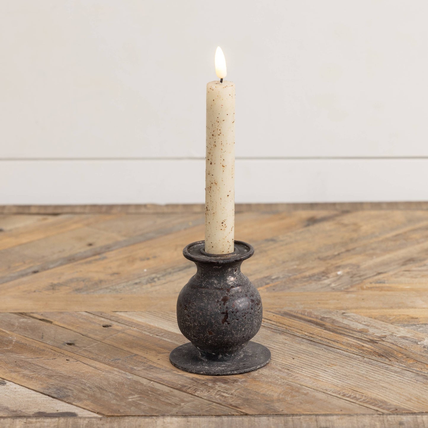 3.5" JASPER TAPER CANDLE HOLDER