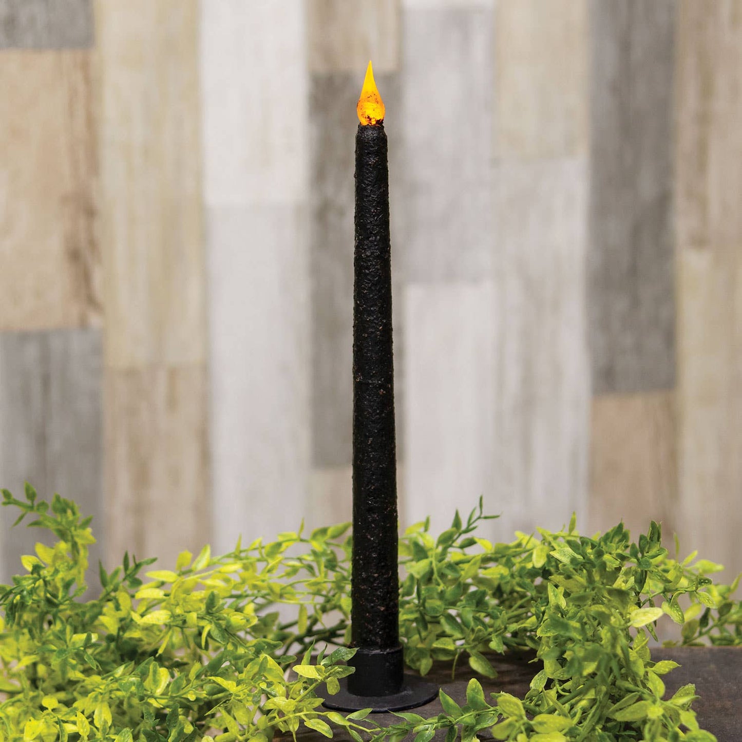 Black Slender Timer Taper, 10.75"
