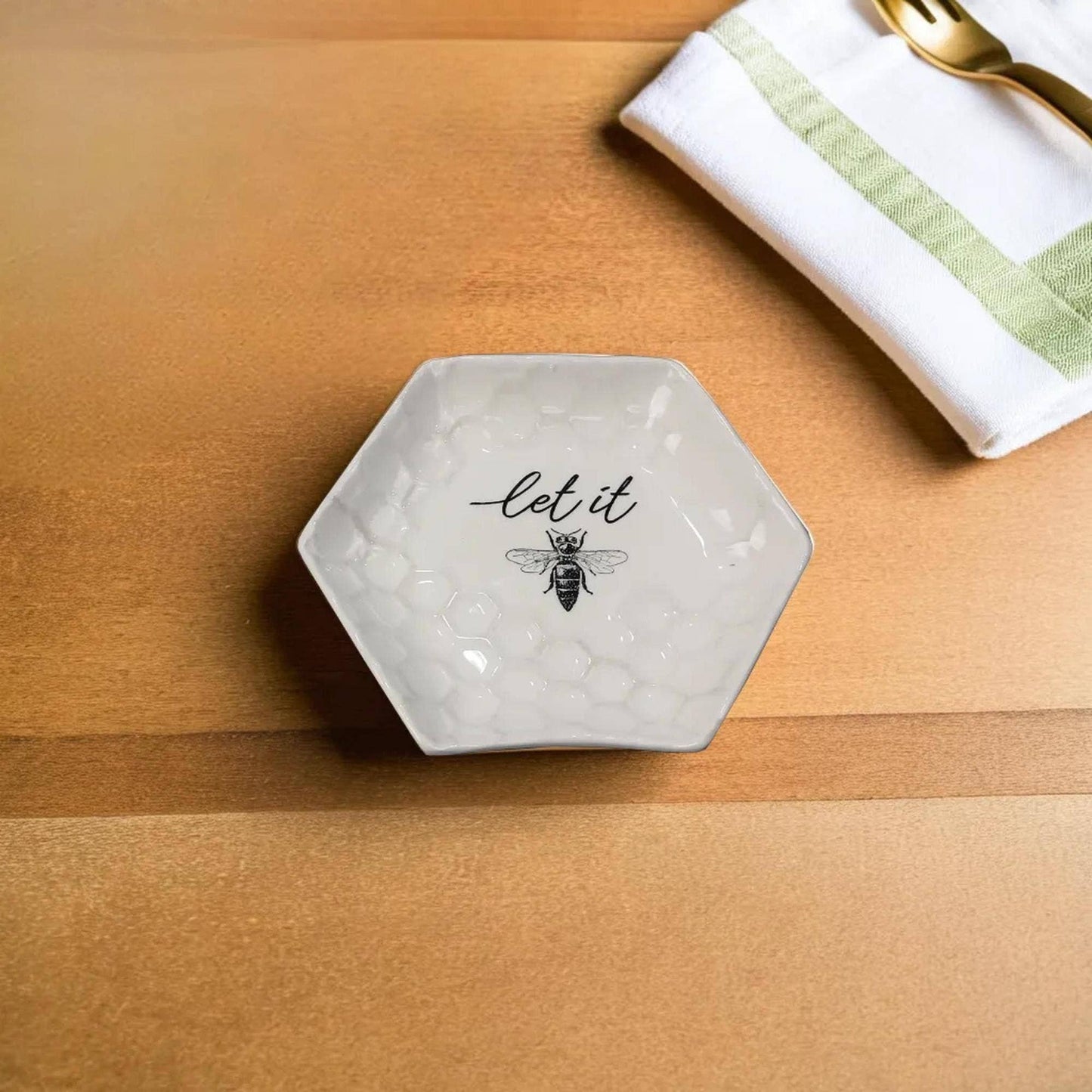 Ceramic Bee Spoon Rest