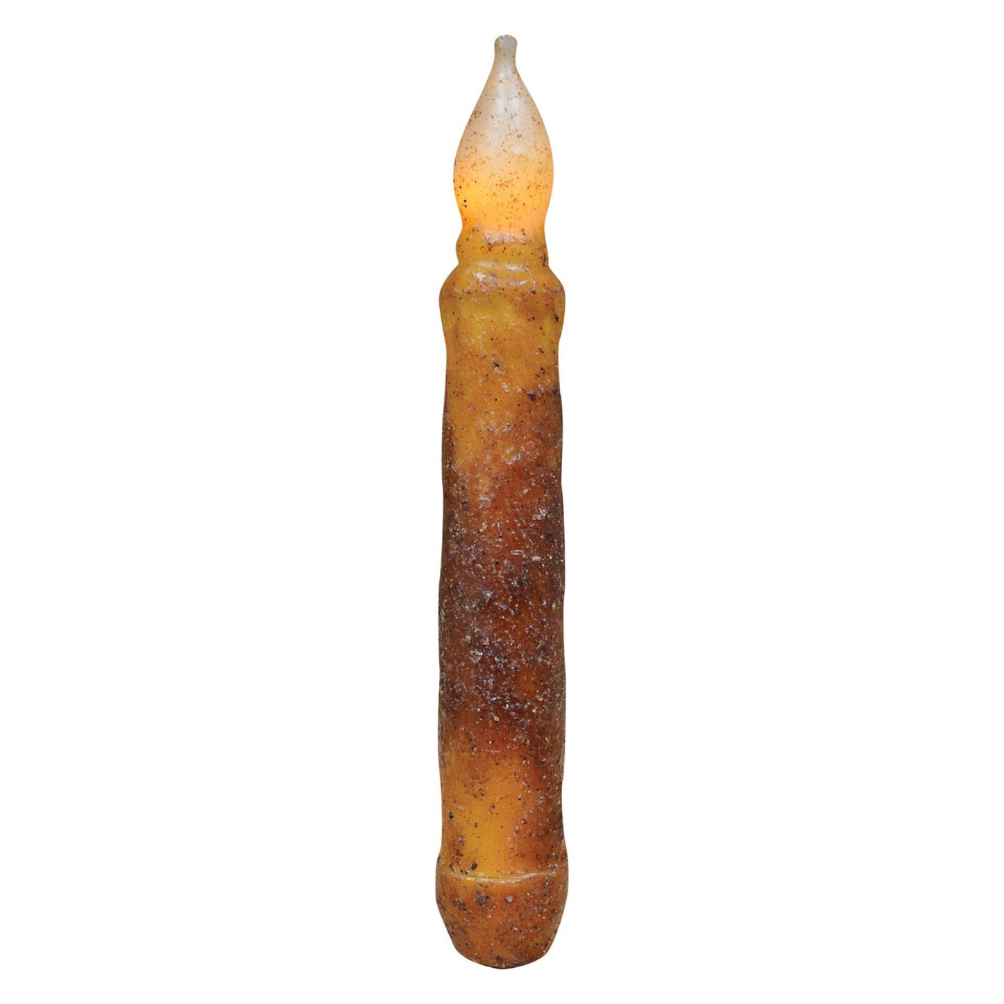 4/Pkg, Burnt Mustard LED Tapers
