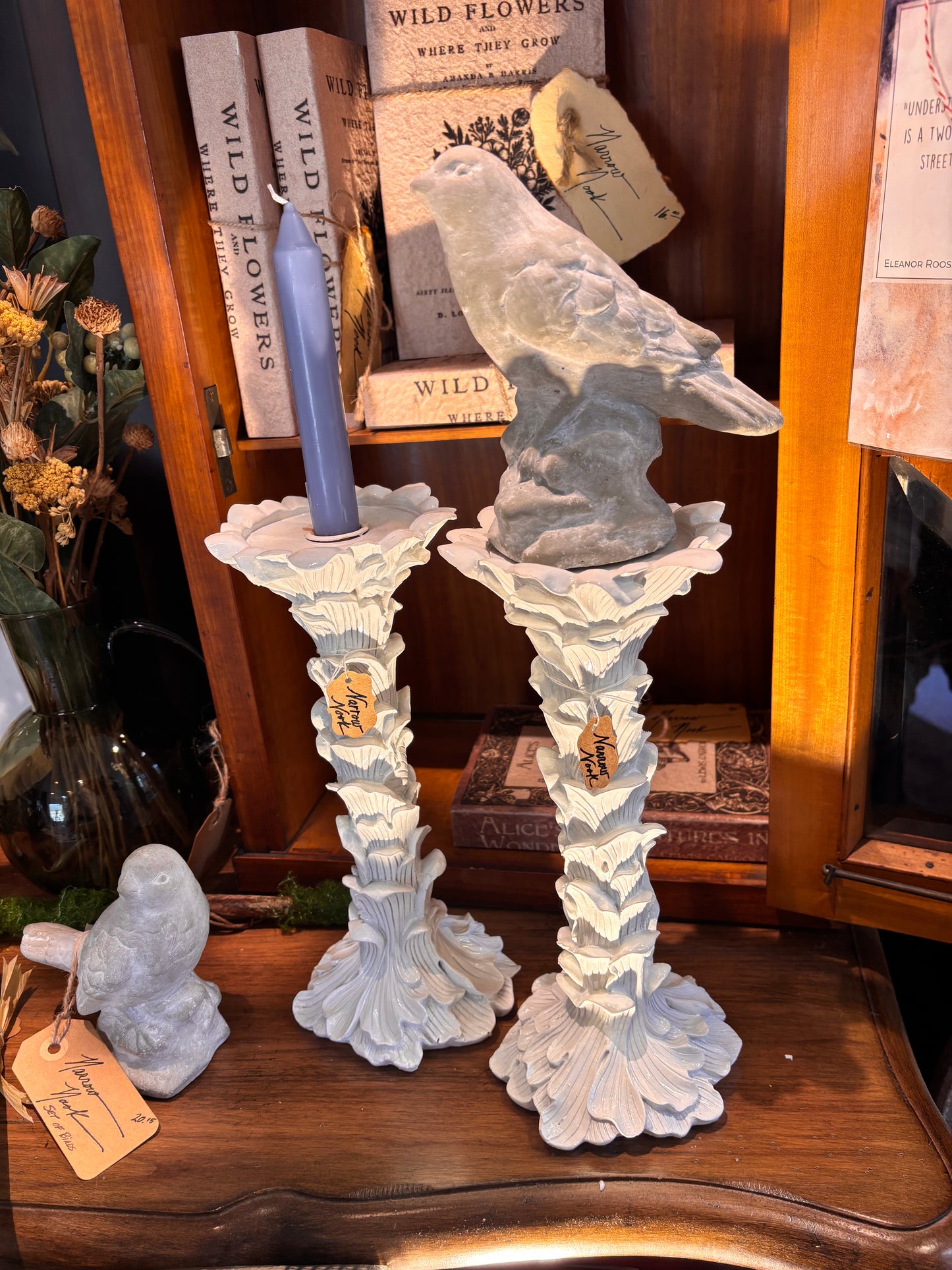 Duchess Candle Holder - White