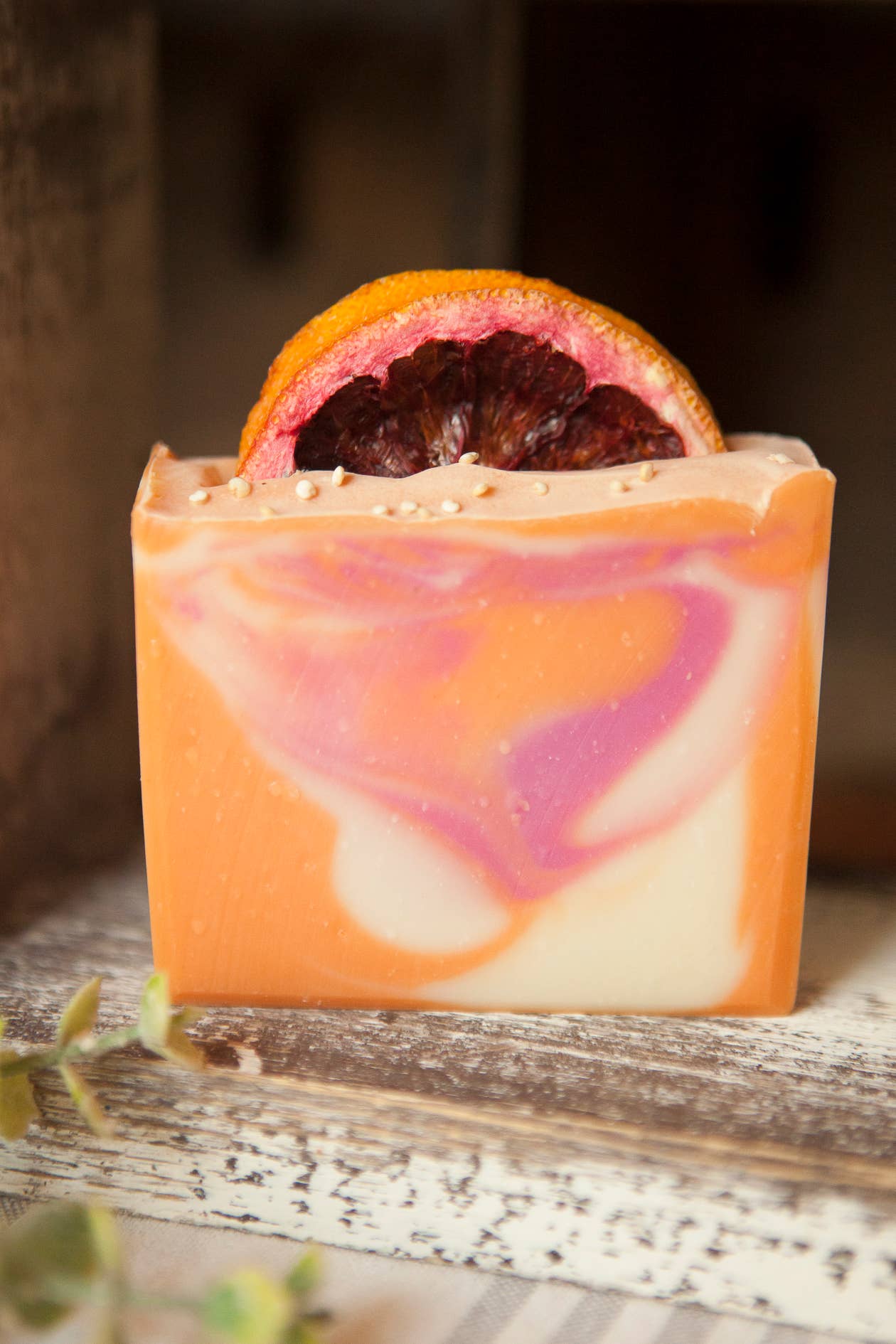 Blood Orange & Goji Berry Soap, Luxury Shea Butter Soap