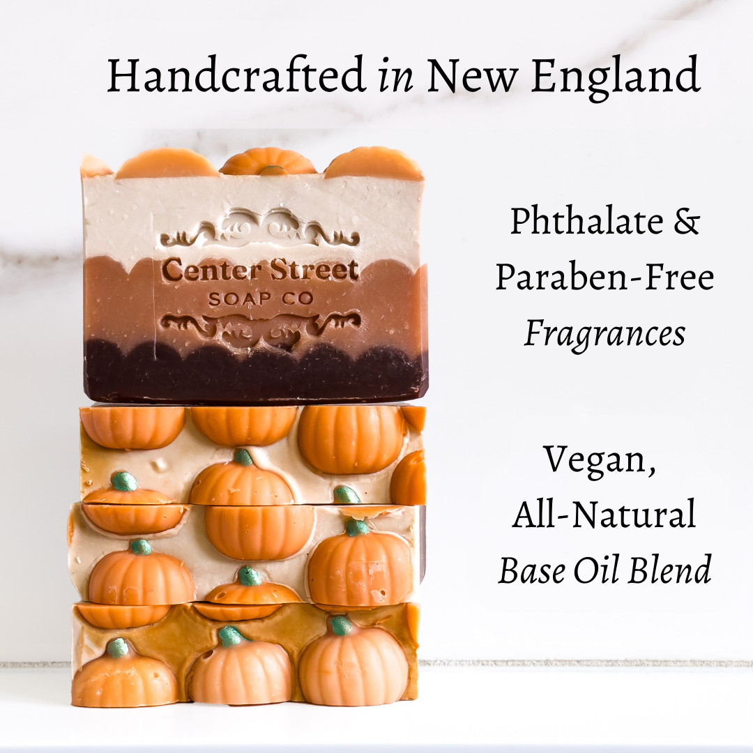 Pumpkin Spice Customizable Halloween Handmade Bar Soap - 4oz