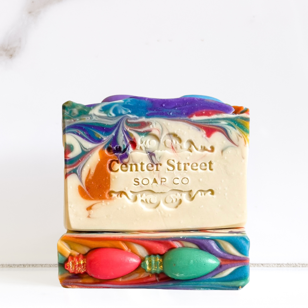 Deck The Halls Christmas Handmade Bar Soap - 4oz
