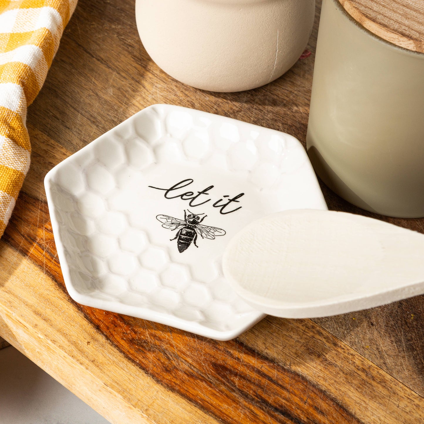 Ceramic Bee Spoon Rest