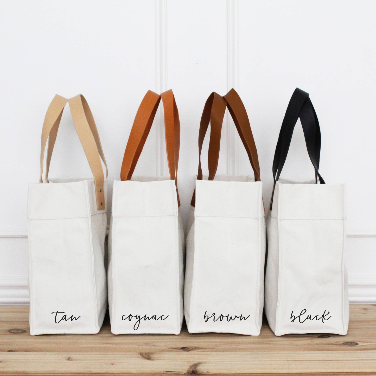Les Fleurs de l'hiver Market Tote | AC6035