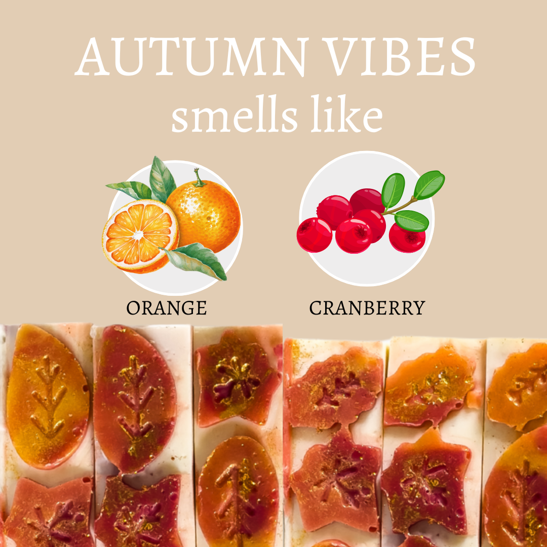 Autumn Vibes Fall Handmade Bar Soap