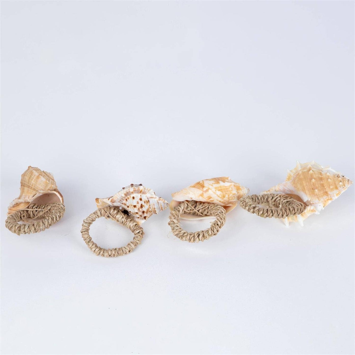 Napkin Rings - Natural Seashell (set of 4)