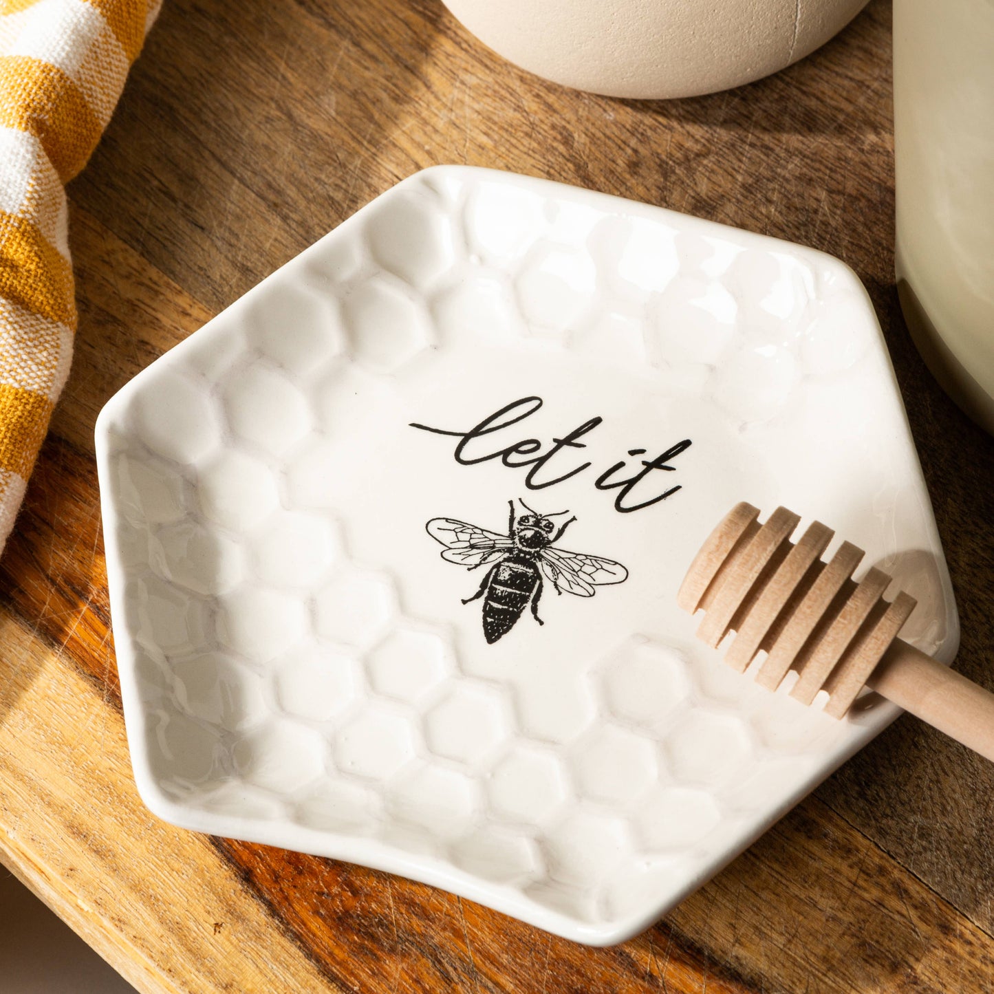 Ceramic Bee Spoon Rest