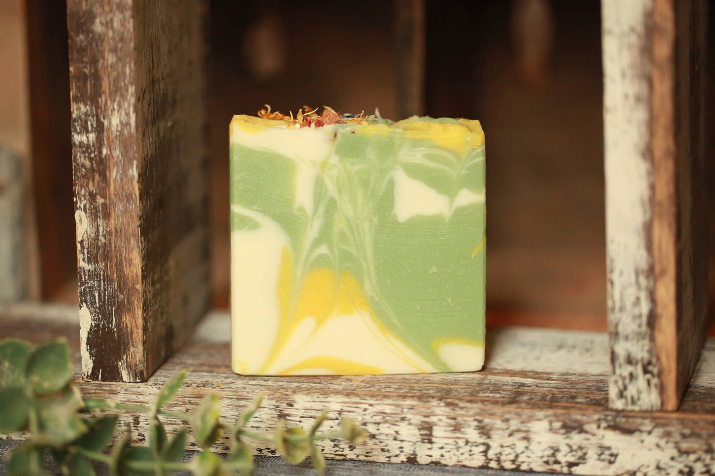 Honeysuckle Artisan Soap, Luxury Shea Butter Soap, 4+ oz.