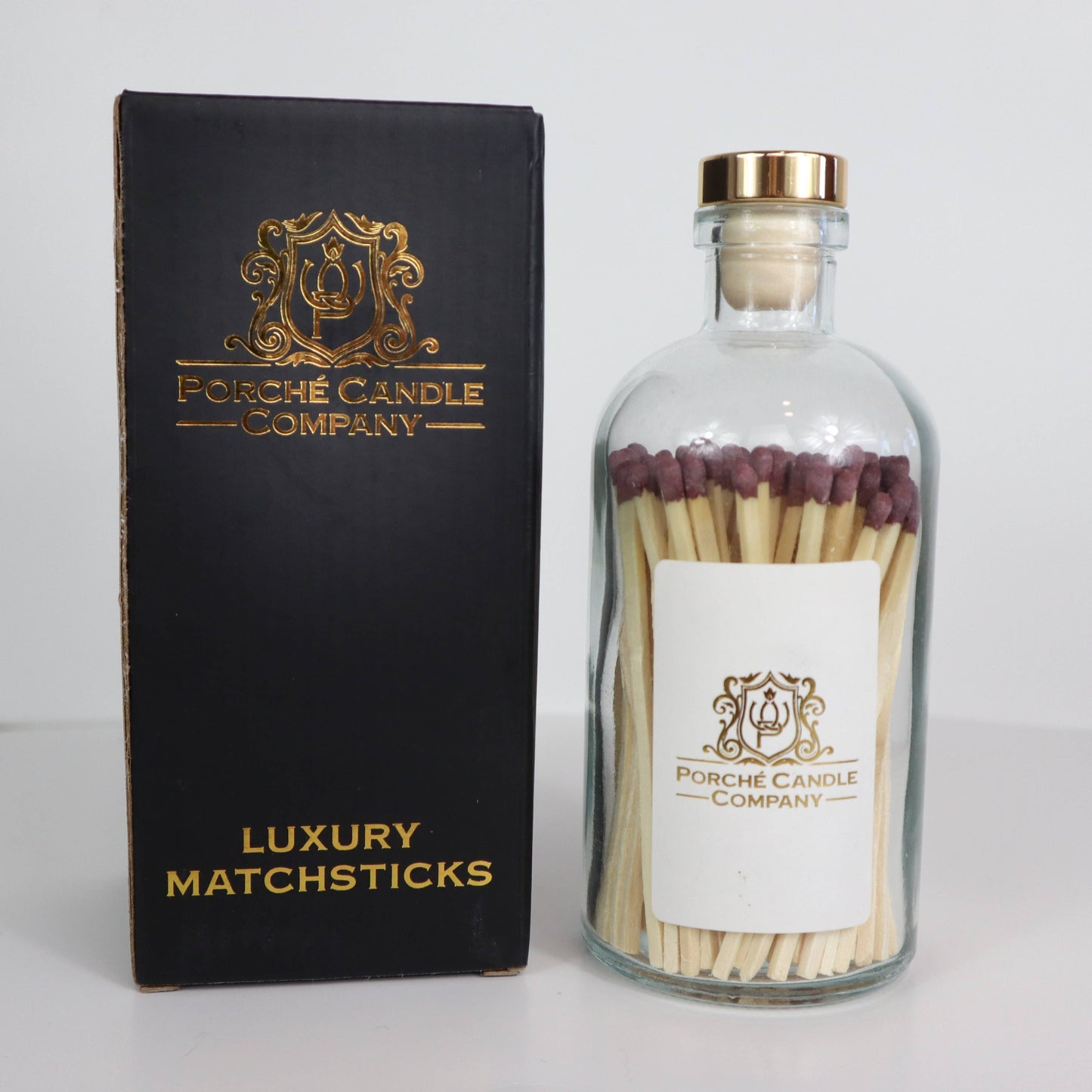 Porché Candle Co - Luxury 8oz Candle - Sandalwood & Jasmine
