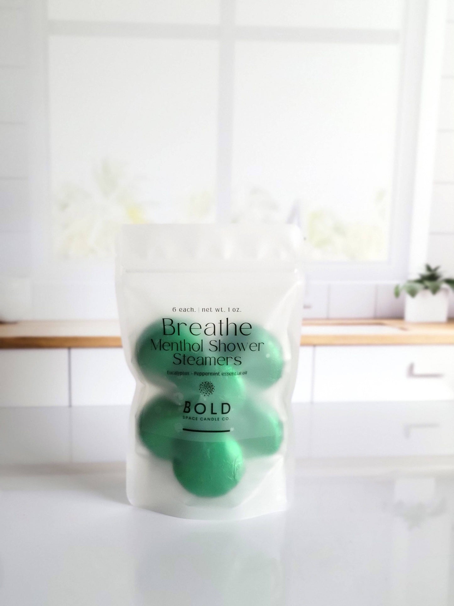 Breathe – Eucalyptus + Peppermint Menthol Steamers (6pk)