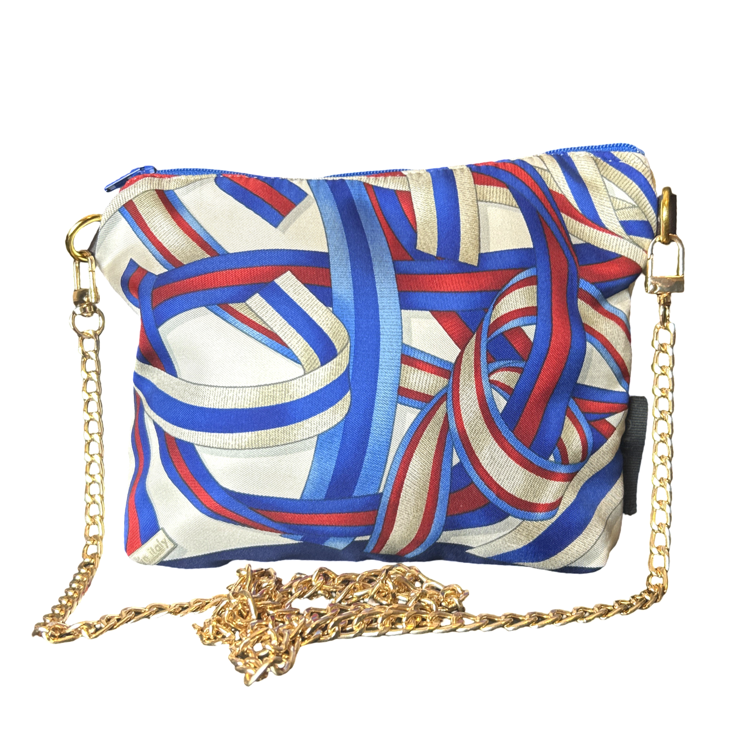 Ribbons Vintage Silk Scarf Crossbody Bag Gucci