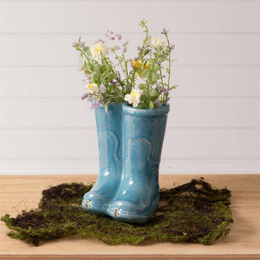 Planter - Blue Boots (PC)