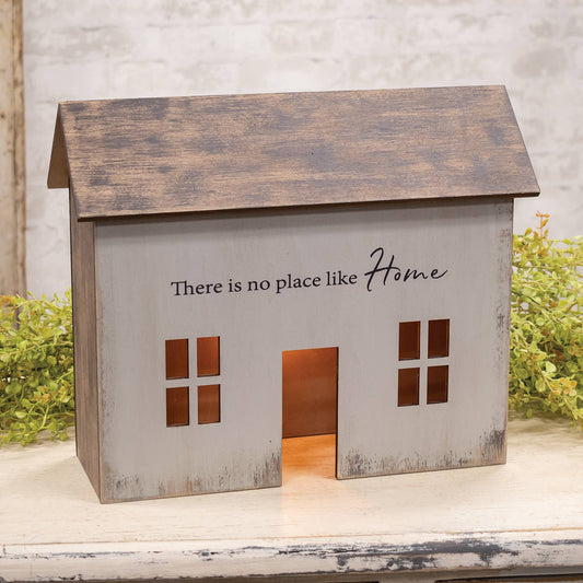 No Place Like Home Light Up Primitive House