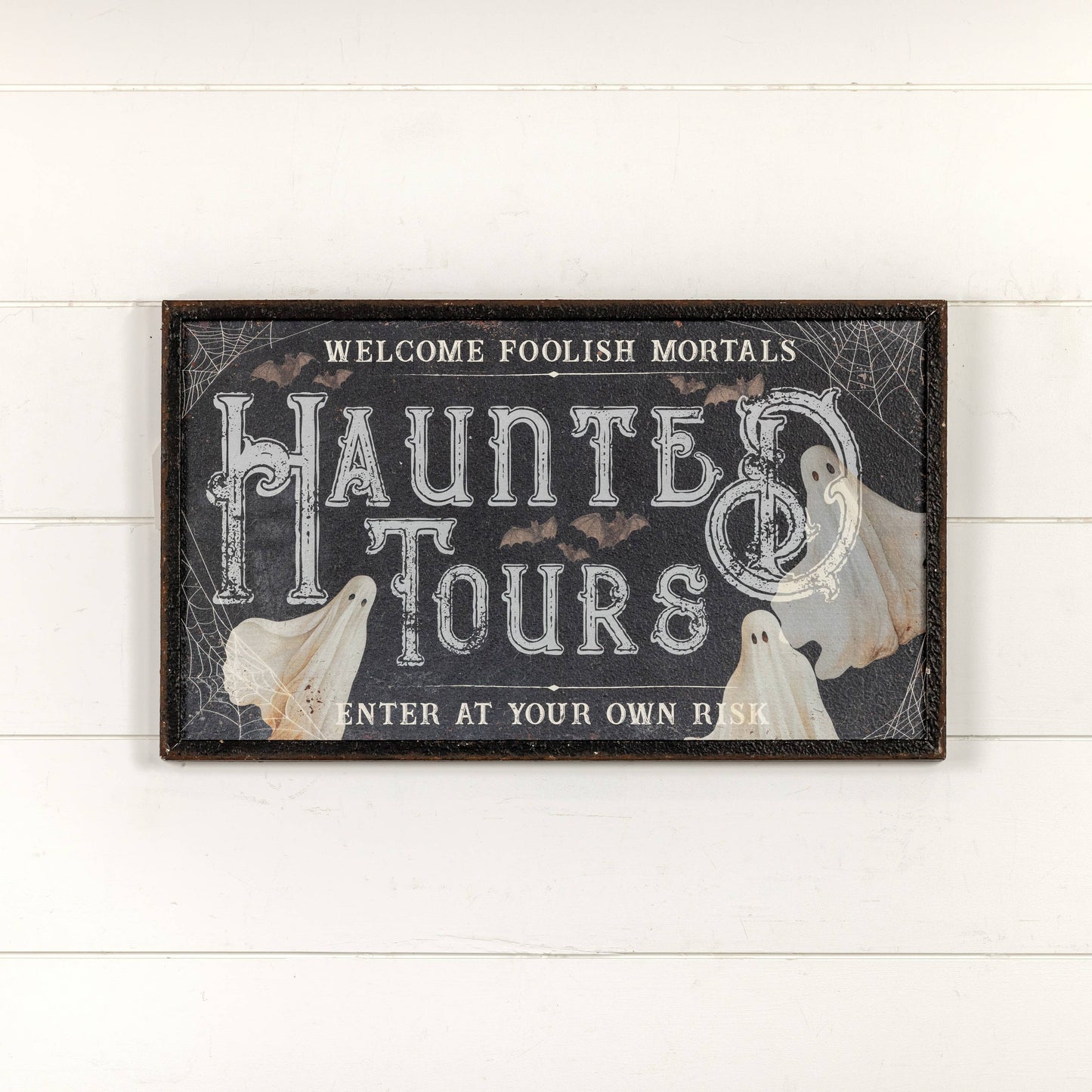 24" HAUNTED TOURS SIGN