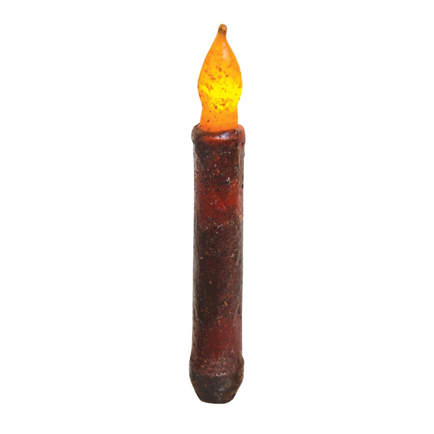 Burnt Burgundy BOC Taper - 6'' Flameless Candle