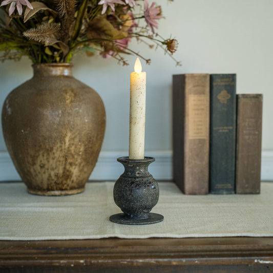 3.5" JASPER TAPER CANDLE HOLDER