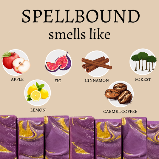Spellbound Customizable Halloween Handmade Bar Soap - 4oz