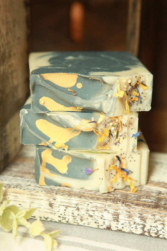 Midnight Cowboy Artisan Soap, Luxury Shea Butter Soap, 4+ oz