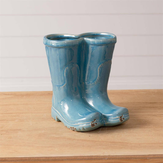 Planter - Blue Boots (PC)