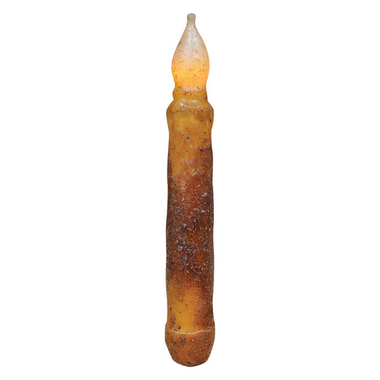 4/Pkg, Burnt Mustard LED Tapers
