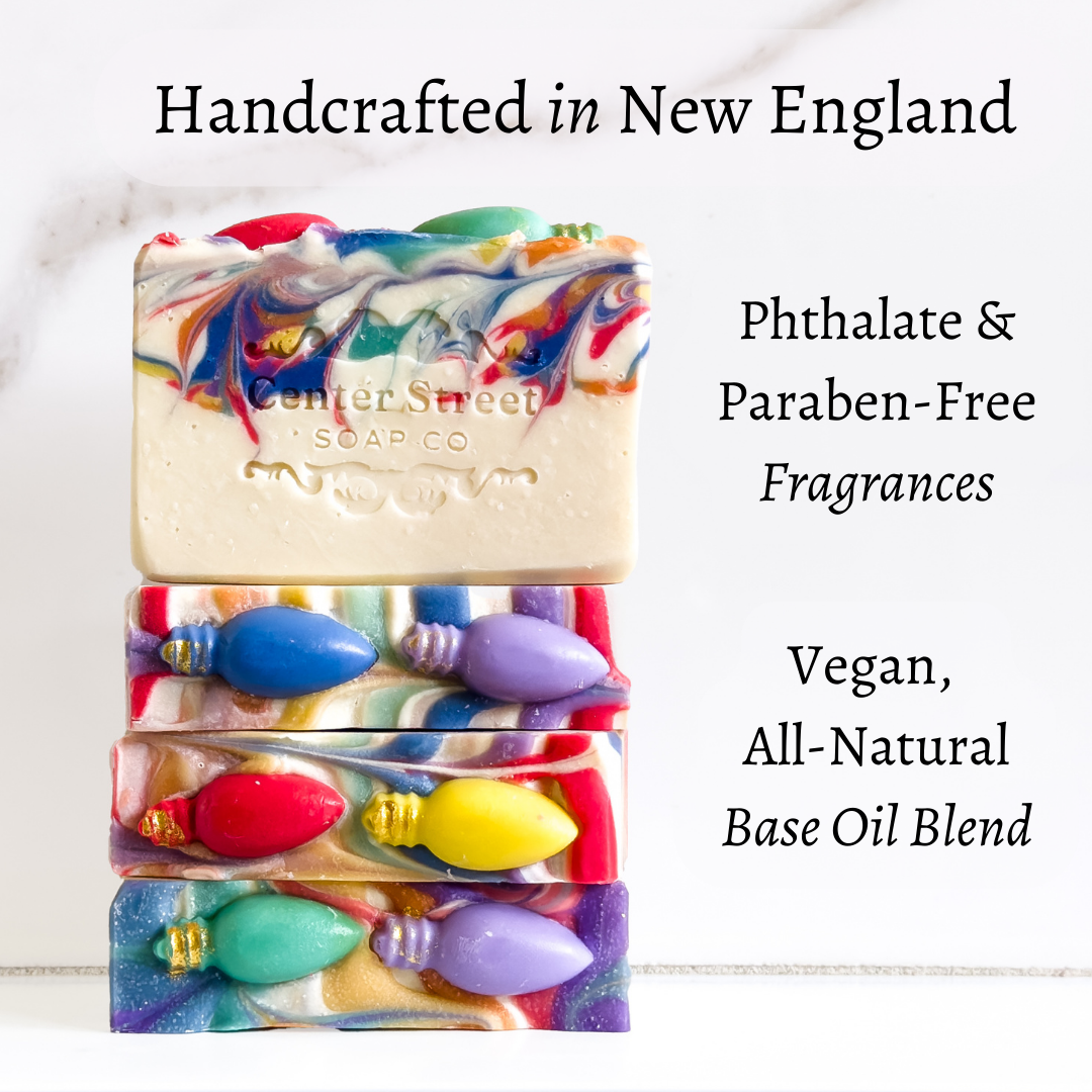 Deck The Halls Christmas Handmade Bar Soap - 4oz