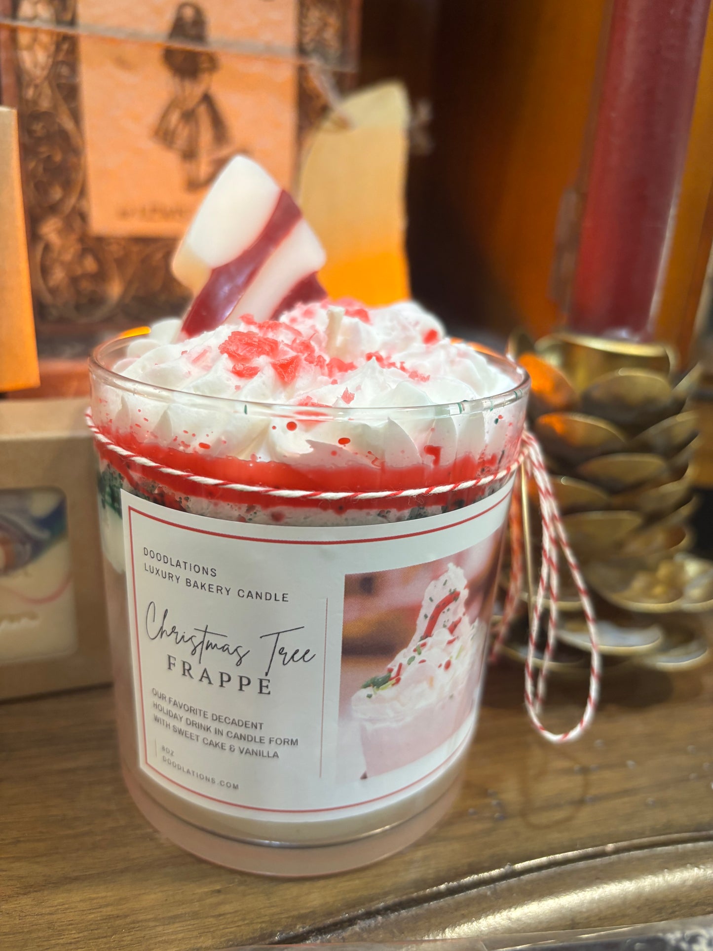 Little Debbie Christmas Tree Frappe Candle