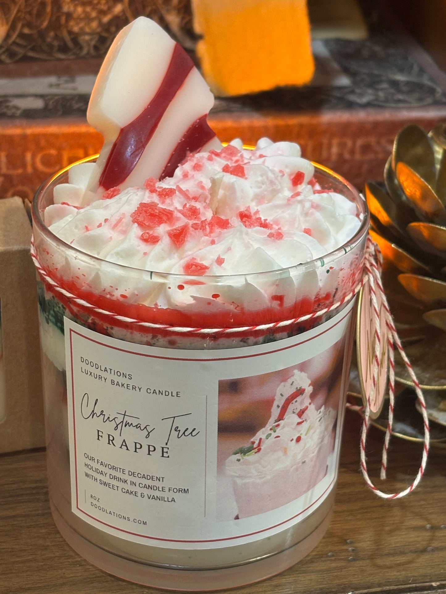 Little Debbie Christmas Tree Frappe Candle