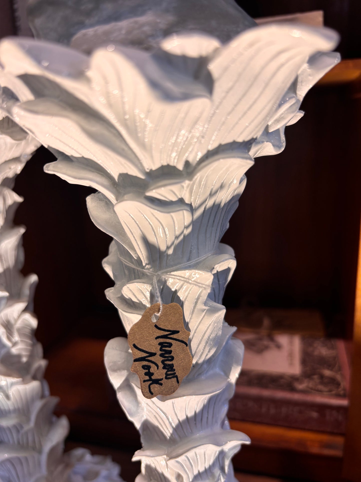 Duchess Candle Holder - White