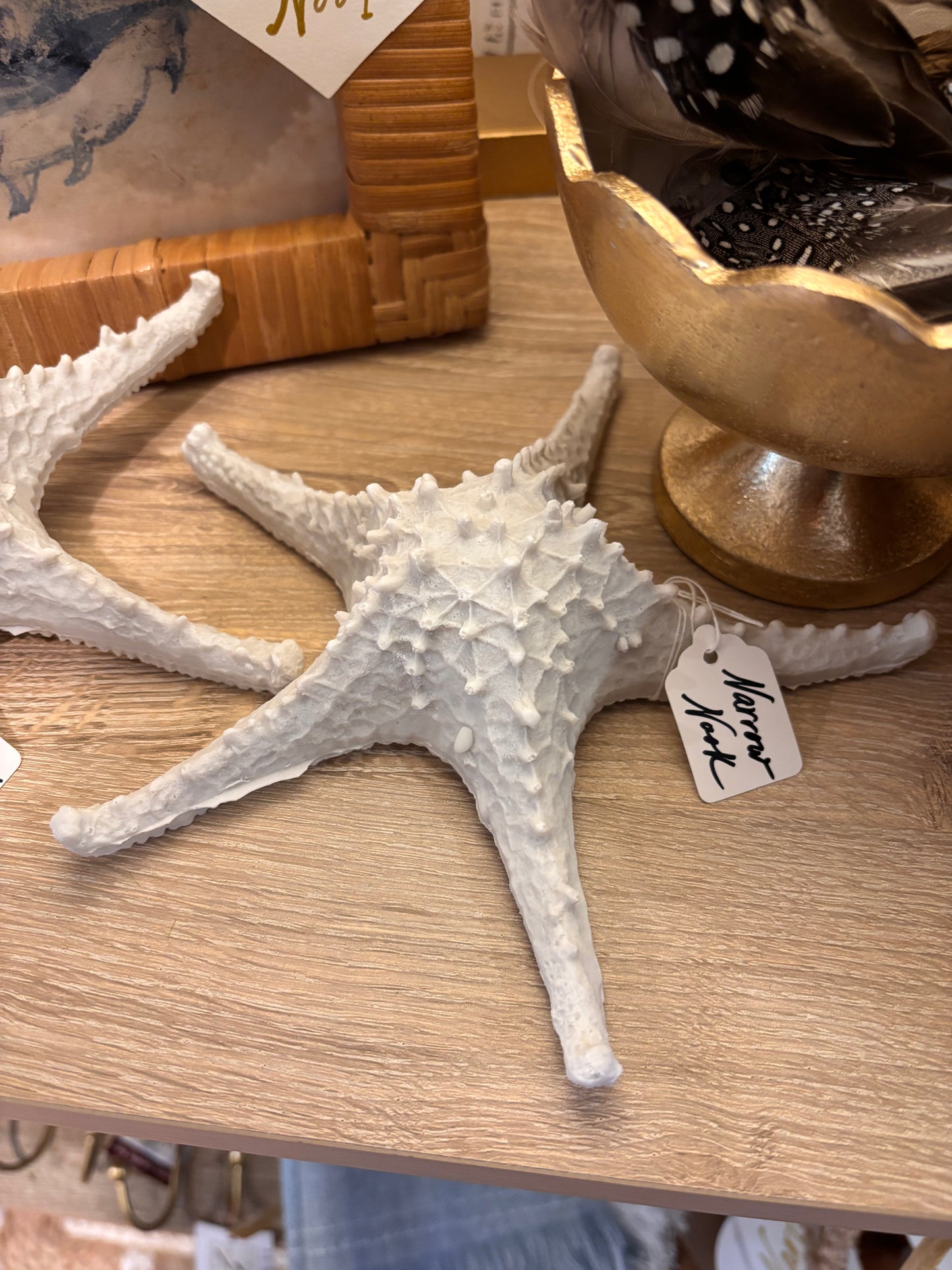 White Starfish Figurine