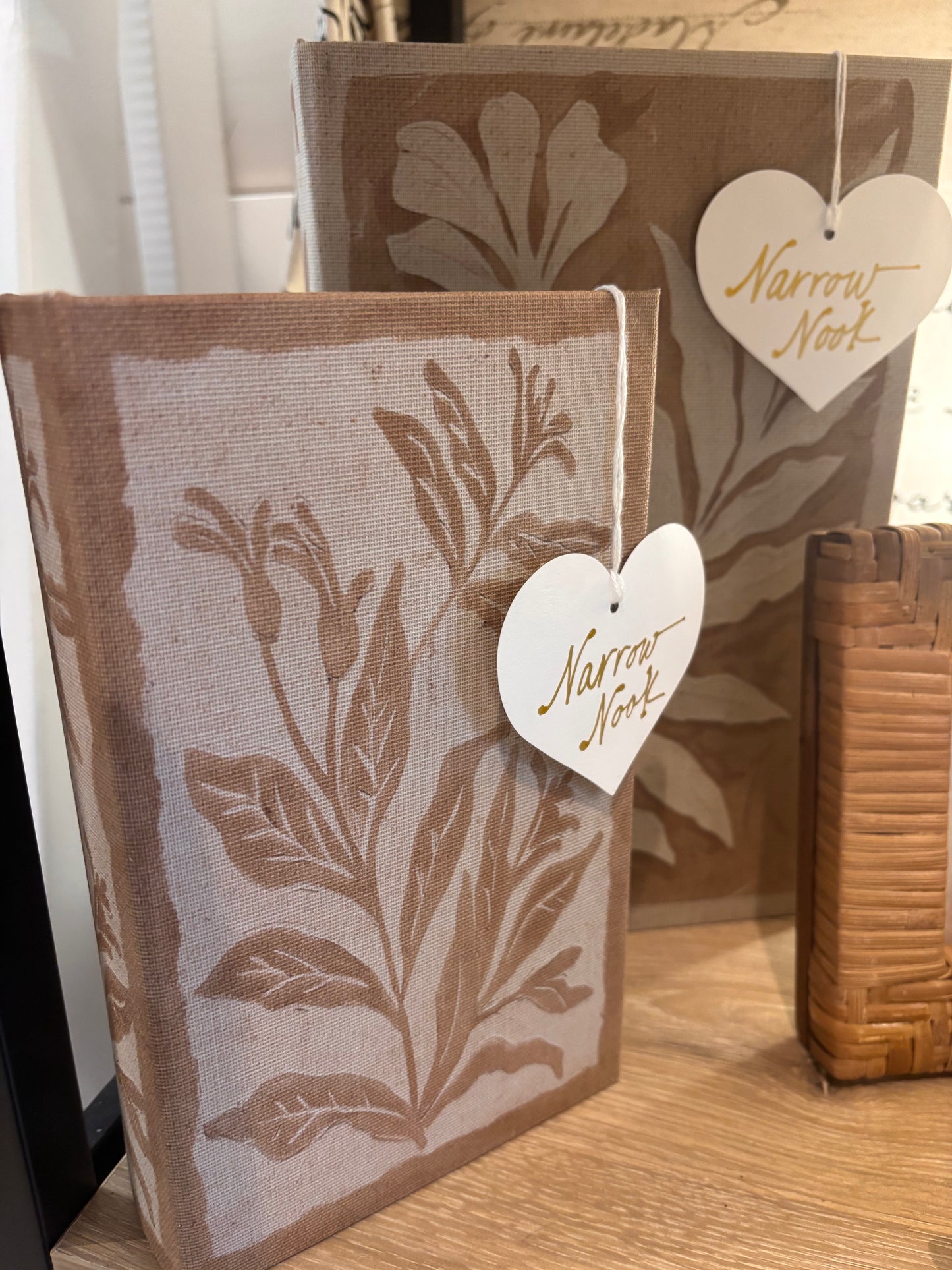 Coastal Wave Book Storage Boxes