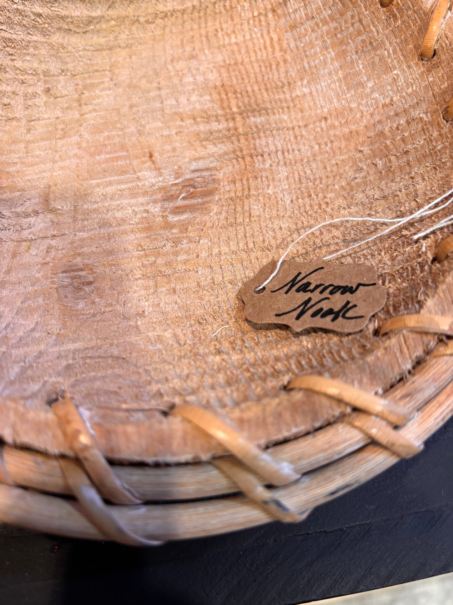 Rattan Lace Edged Decor Dish