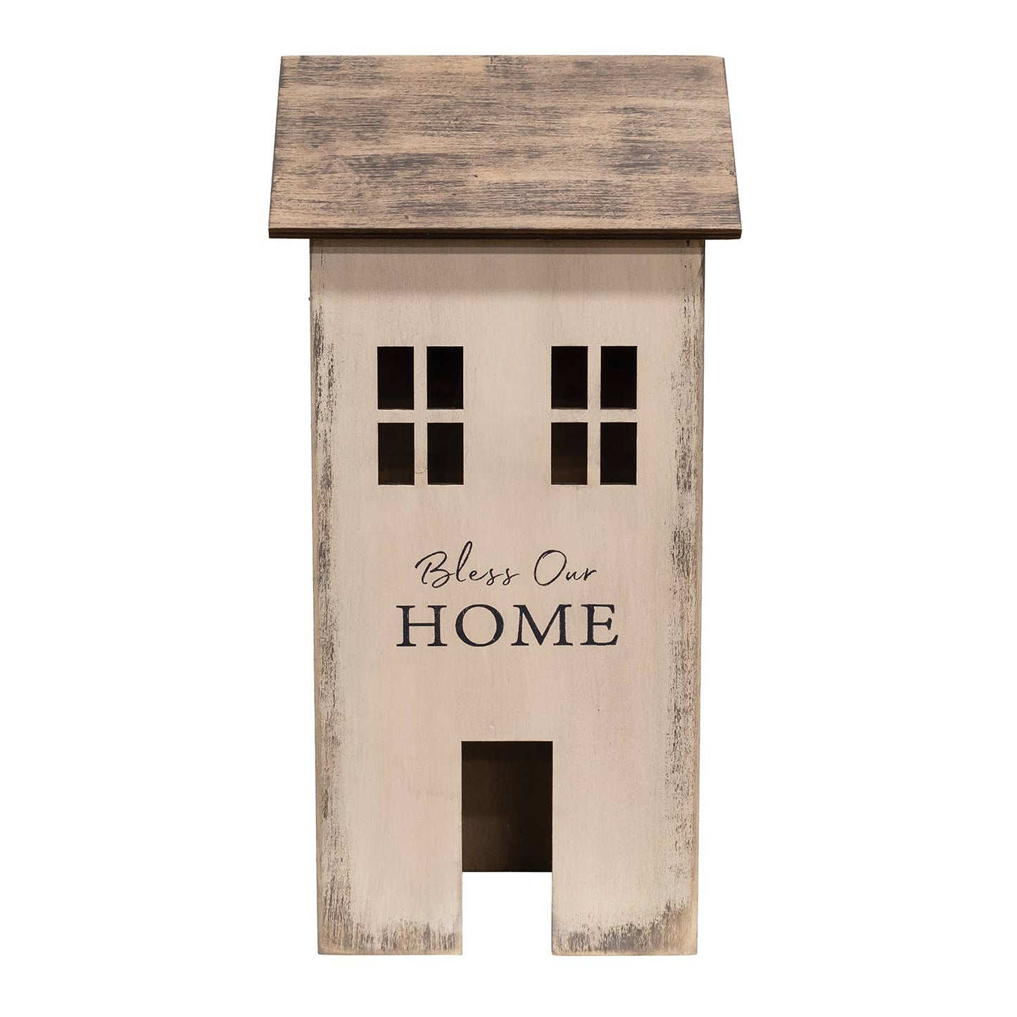 Bless Our Home Light Up Primitive House