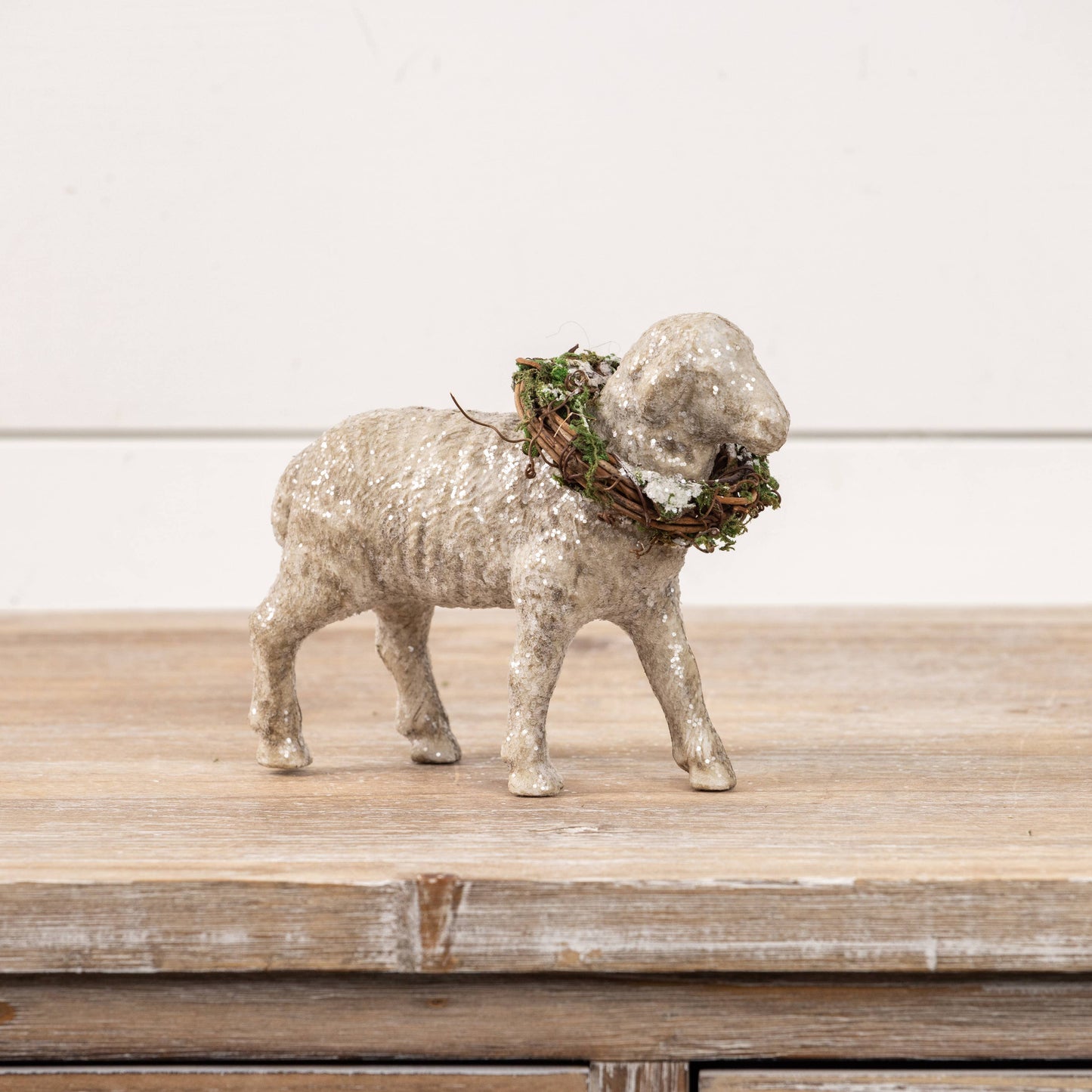 SHEEP WITH WREATH