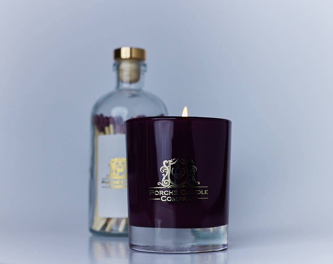 Porché Candle Co - Luxury 8oz Candle - Sandalwood & Jasmine