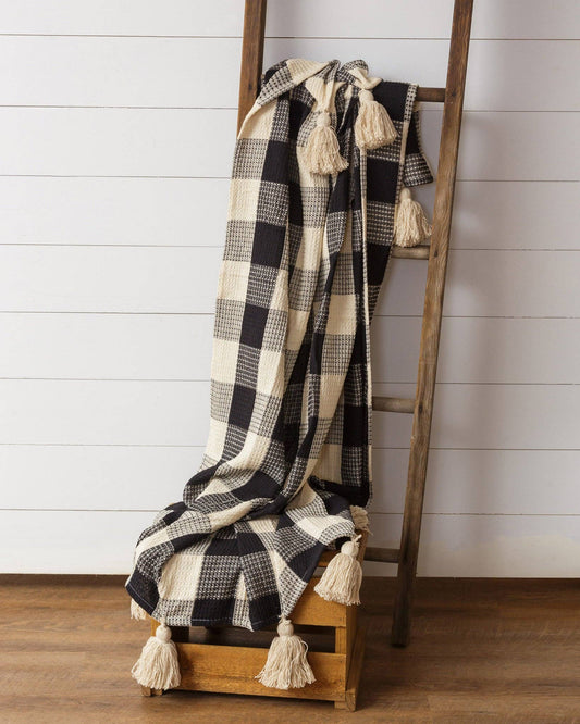 Blanket - Buffalo Check, Black (PC)