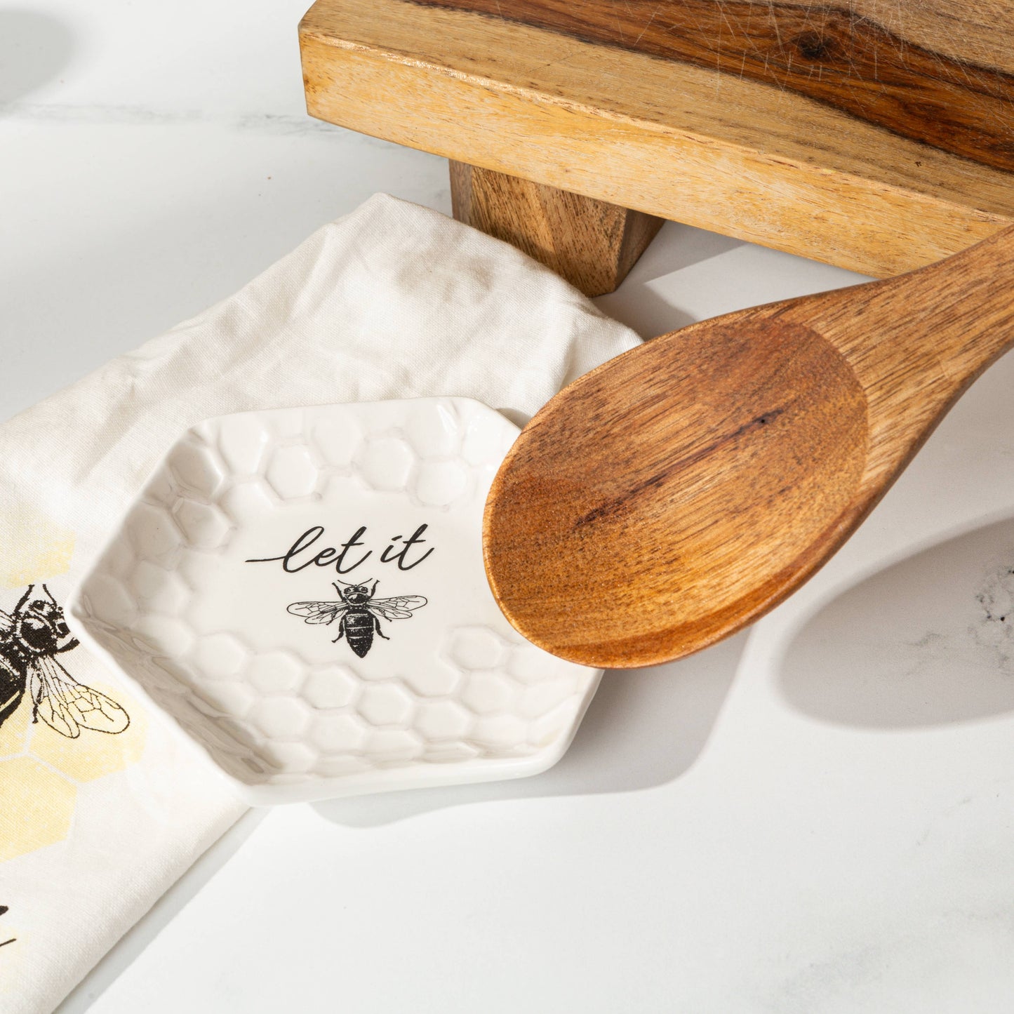 Ceramic Bee Spoon Rest