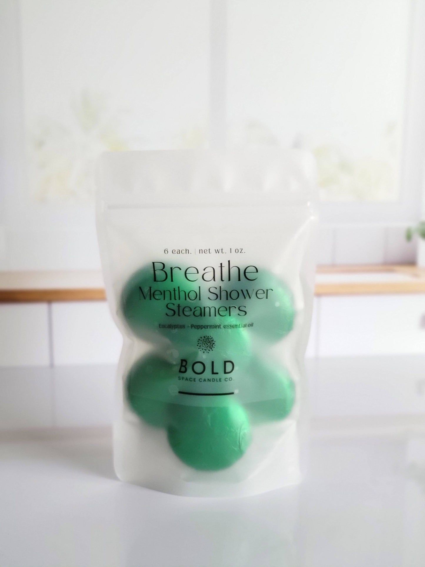 Breathe – Eucalyptus + Peppermint Menthol Steamers (6pk)