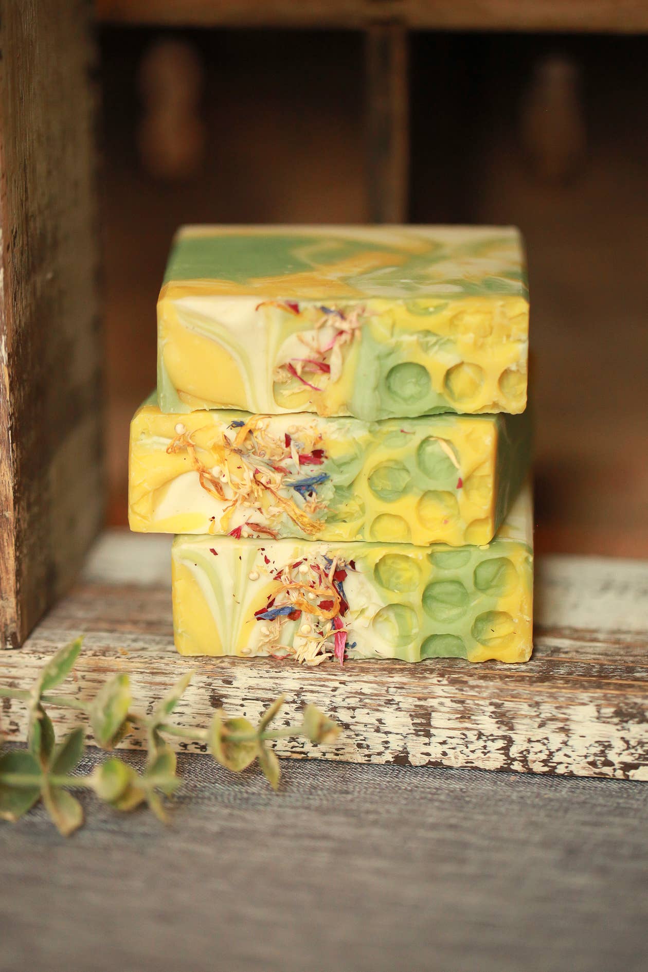 Honeysuckle Artisan Soap, Luxury Shea Butter Soap, 4+ oz.